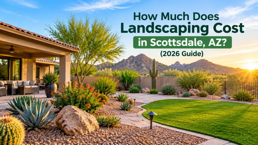 how much landscaping cost in scottsdale
